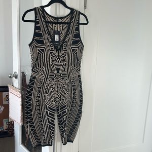 Tribal Print Bodysuit